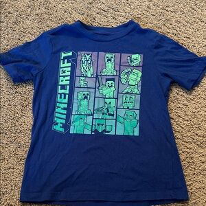 MAD Engine Blue Minecraft Kids T-Shirt